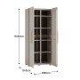 Keter Beige and Sand Groove Multipurpose Storage Cabinet by , Lockers and storage cabinets - Ref: Foro24-445046, Price: 308,0...