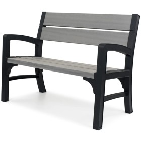 Keter 2-seater garden bench Montero gray 233309 by , garden benches - Ref: Foro24-420026, Price: 205,99 €, Discount: %