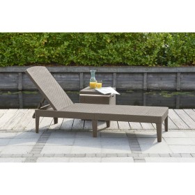 Keter Tumbona Jaipur color capuchino 235163 de , Tumbonas - Ref: Foro24-420018, Precio: 106,99 €, Descuento: %