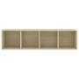 TV-Schrank aus Sonoma-Eichensperrholz, 142,5 x 35 x 36,5 cm von , TV-Möbel - Ref: Foro24-805546, Preis: 62,99 €, Rabatt: %