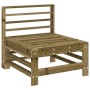 Gartensofa-Set 5-teilig aus imprägniertem Kiefernholz von , Gartensets - Ref: Foro24-3186556, Preis: 281,47 €, Rabatt: %