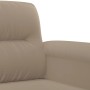 Sofa set with cushions 3 pieces taupe gray microfiber fabric by , Sofas - Ref: Foro24-3202290, Price: 729,99 €, Discount: %