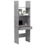 Concrete gray plywood shelf 60x35x180 cm by , Bookcases and shelves - Ref: Foro24-803429, Price: 68,99 €, Discount: %