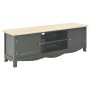 Solid black mango wood TV cabinet 120x30x40 cm by vidaXL, TV Furniture - Ref: Foro24-249891, Price: 139,89 €, Discount: %