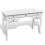 French wooden desk with curved legs and 5 drawers by , Desks - Ref: Foro24-241734, Price: 257,19 €, Discount: %