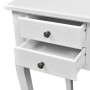 French wooden desk with curved legs and 5 drawers by , Desks - Ref: Foro24-241734, Price: 246,17 €, Discount: %