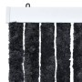 Anthracite gray chenille mosquito net curtain 56x200 cm by , Mosquito nets for windows - Ref: Foro24-315141, Price: 35,99 €, ...