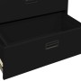 Black steel filing cabinet 90x46x103 cm by , Filing cabinets - Ref: Foro24-336292, Price: 384,99 €, Discount: %