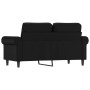 2-Sitzer-Sofa aus schwarzem Kunstleder, 120 cm von , Sofas - Ref: Foro24-359499, Preis: 231,99 €, Rabatt: %