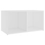 Muebles de salón 2 pzas madera ingeniería blanco 72x35x36,5 cm de , Muebles TV - Ref: Foro24-3079943, Precio: 68,18 €, Descue...