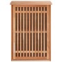 Bathroom cabinet for wall solid walnut wood 42x23x60 cm by , Lockers and storage cabinets - Ref: Foro24-350357, Price: 68,82 ...