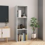 Concrete plywood bookcase/TV cabinet 36x30x114cm by , Bookcases and shelves - Ref: Foro24-800139, Price: 48,04 €, Discount: %