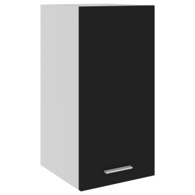 Black engineered wood kitchen hanging cabinet 29.5x31x60 cm by , Kitchen cabinets - Ref: Foro24-801245, Price: 51,78 €, Disco...