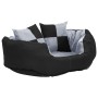 Reversible and washable dog cushion gray and black 65x50x20 cm by , Beds for dogs - Ref: Foro24-171207, Price: 37,44 €, Disco...