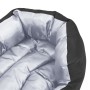 Reversible and washable dog cushion gray and black 65x50x20 cm by , Beds for dogs - Ref: Foro24-171207, Price: 37,44 €, Disco...