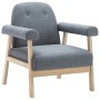 Light gray fabric armchair by , Armchairs - Ref: Foro24-246642, Price: 137,14 €, Discount: %