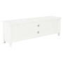 Wooden TV stand in white, 120x30x40 cm by vidaXL, TV Furniture - Ref: Foro24-249888, Price: 208,99 €, Discount: %