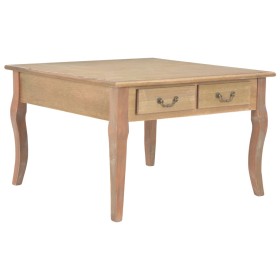 Brown wooden coffee table 80x80x50 cm by , Coffee table - Ref: Foro24-280064, Price: 156,99 €, Discount: %