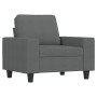 3-piece sofa set dark gray fabric by , Sofas - Ref: Foro24-3201867, Price: 756,40 €, Discount: %