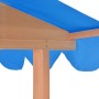 Casa de juegos para niños con arenero madera abeto azul UV50 de vidaXL, Cajones de arena - Ref: Foro24-91795, Precio: 197,59 ...