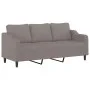 Sofagarnitur mit Kissen, 3-teilig, taupegrauer Stoff von , Sofas - Ref: Foro24-3201777, Preis: 619,51 €, Rabatt: %
