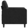 Black velvet armchair 60 cm by , Sofas - Ref: Foro24-359427, Price: 165,82 €, Discount: %