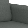 2-seater sofa in dark gray fabric 120 cm by , Sofas - Ref: Foro24-359471, Price: 222,02 €, Discount: %