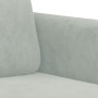 Light gray velvet 2-piece sofa set by , Sofas - Ref: Foro24-3201974, Price: 403,56 €, Discount: %