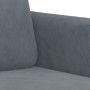 Dark gray velvet 2-piece sofa set with cushions by , Sofas - Ref: Foro24-3201995, Price: 472,46 €, Discount: %