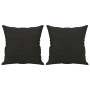 3-piece black fabric sofa set with cushions by , Sofas - Ref: Foro24-3202114, Price: 529,99 €, Discount: %