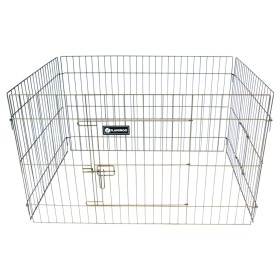 FLAMINGO Rabbit run 4 pieces Quadri taupé 100x70x60 cm by FLAMINGO, Cages and habitats for small animals - Ref: Foro24-439665...