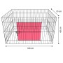 FLAMINGO Rabbit run 4 pieces Quadri taupé 100x70x60 cm by FLAMINGO, Cages and habitats for small animals - Ref: Foro24-439665...