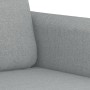 Sofa set with cushions 2 pieces light gray fabric by , Sofas - Ref: Foro24-3202102, Price: 462,58 €, Discount: %