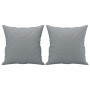 Sofa set with cushions 2 pieces light gray fabric by , Sofas - Ref: Foro24-3202102, Price: 462,58 €, Discount: %