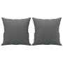 Sofa set with cushions 2 pieces dark gray fabric by , Sofas - Ref: Foro24-3202135, Price: 512,99 €, Discount: %