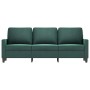 Dunkelgrünes 3-Sitzer-Sofa aus Samt, 180 cm von , Sofas - Ref: Foro24-359211, Preis: 299,32 €, Rabatt: %