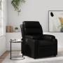 Sillón reclinable de cuero sintético negro de , Sillones - Ref: Foro24-373486, Precio: 231,90 €, Descuento: %