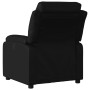 Sillón reclinable de cuero sintético negro de , Sillones - Ref: Foro24-373486, Precio: 229,79 €, Descuento: %