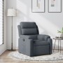 Sillón reclinable de terciopelo gris oscuro de , Sillones - Ref: Foro24-373501, Precio: 236,86 €, Descuento: %