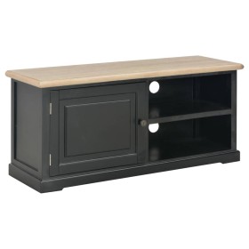 Mueble para el televisor de madera negro 90x30x40 cm de vidaXL, Muebles TV - Ref: Foro24-249881, Precio: 151,99 €, Descuento: %