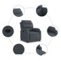 Sillón reclinable de terciopelo gris oscuro de , Sillones - Ref: Foro24-373501, Precio: 236,86 €, Descuento: %