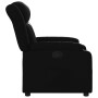 Sillón reclinable de cuero sintético negro de , Sillones - Ref: Foro24-373560, Precio: 229,19 €, Descuento: %