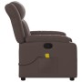 Liegender Massagesessel aus braunem Kunstleder von , Sessel - Ref: Foro24-373569, Preis: 255,29 €, Rabatt: %