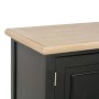 Wooden TV stand in black, 90x30x40 cm by vidaXL, TV Furniture - Ref: Foro24-249881, Price: 151,02 €, Discount: %