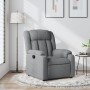 Light Gray Fabric Recliner by , Armchairs - Ref: Foro24-373574, Price: 231,16 €, Discount: %