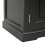 Wooden TV stand in black, 90x30x40 cm by vidaXL, TV Furniture - Ref: Foro24-249881, Price: 151,02 €, Discount: %