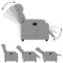 Light Gray Fabric Recliner by , Armchairs - Ref: Foro24-373574, Price: 231,16 €, Discount: %