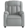 Light Gray Fabric Recliner by , Armchairs - Ref: Foro24-373574, Price: 231,16 €, Discount: %