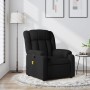 Sillón reclinable de masaje de tela negro de , Sillones - Ref: Foro24-373588, Precio: 241,17 €, Descuento: %