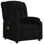 Sillón reclinable de masaje de tela negro de , Sillones - Ref: Foro24-373588, Precio: 227,99 €, Descuento: %